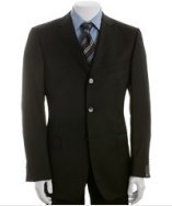 Zegna 'Z Zegna' dark brown wool 3-button 'City' suit with flat-front trousers