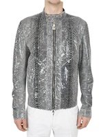 John Richmond - PYTHON EMBOSSED JACKET