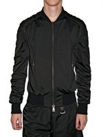 Tom Rebl - STRETCH SATIN BOMBER JACKET