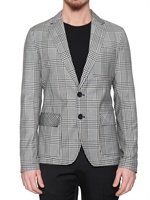 Xagon Man - CHECKED SLIM FIT VISCOSE JACKET