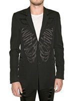 Givenchy - LIGHTWEIGHT WOOL BONES JACKET