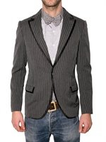 Mando - SILK PIPING TUXEDO DRILL JACKET