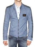 Dolce & Gabbana - WASHED NAPPA INSERTS NYLON SPORT JACKET