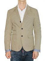 Dsquared - COTTON CANVAS REGULAR FIT JACKET