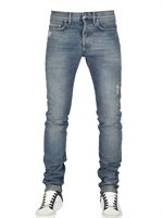 Dior Homme - 17,5CM WASHED SELVAGE DENIM JEANS