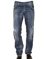 Dolce & Gabbana - 21CM CLASSIC DIRTY DENIM JEANS