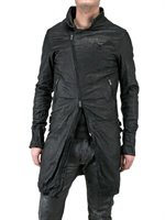 M-ojo Risin' - LONG BIKER NAPPA LEATHER JACKET