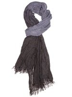 Destin Surl - DEGRADE' VICHY LINEN GAUZE SCARF