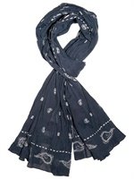 Closed - PRINTED COTTON SCARF