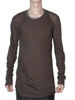 Rick Owens - TWISTED LONG SLEEVE JERSEY TOP