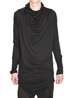 Damir Doma - COWL NECK LONG SLEEVED T-SHIRT