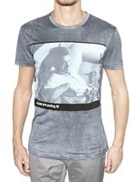 Dolce & Gabbana - JAMES DEAN SILK BLEND JERSEY T-SHIRT