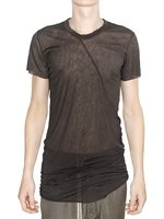 Rick Owens - JAPANESE JERSEY ASYMMETRICAL SEAM T-SHIR