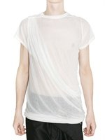 Rick Owens - SHEER SILK JERSEY T-SHIRT