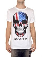 Philipp Plein - USA SVAROWSKI SKULL JERSEY T-SHIRT