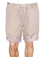 Dolce & Gabbana - REVERSIBLE COTTON GABARDINE SHORTS