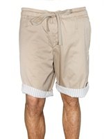 Dolce & Gabbana - REVERSIBLE COTTON SATIN SHORTS