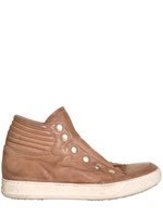 Bb Bruno Bordese Washed - SNAP HIGH TOP NAPPA SNEAKERS