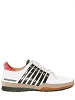 Dsquared - PATENT AND SUEDE SNEAKERS