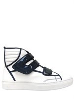 Raf Simons - PLEXIGLAS DETAILED STRAP SNEAKERS