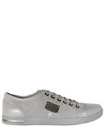 Dolce & Gabbana - SUEDE AND CALF SNEAKERS