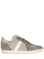 Dior Homme - WASHED CANVAS AND GOAT SNEAKERS