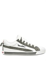 Dsquared - LOGO EMBROIDERY CALFSKIN SNEAKERS