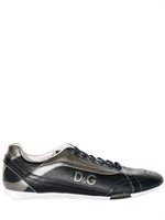 D&g - LAMINATED AND CALF SNEAKERS