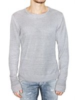 Dolce & Gabbana - RAW CUT LINEN KNIT SWEATER