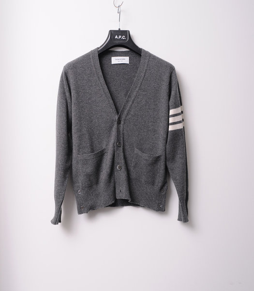 Thom Browne - CASHMERE KNIT CARDIGAN SWEATER