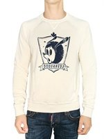 Dsquared - Dsquared2 COTTON FLEECE SWEATSHIRT