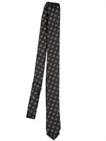 Dolce & Gabbana - 4CM POLKA DOTS JACQUARD SILK STRAP TIE