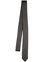 Dolce & Gabbana - 4CM HOUNDS TOOTH PRINT SILK TIE