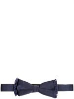 Dior Homme - SILK SATIN FRINGED BOW TIE