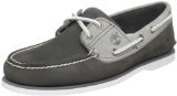 Timberland Mens Classic 2 Eye Nubuck Boat Shoe Boat Shoe