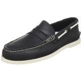 Sperry Top-sider Men's A/O Penny Loafer,Black/White Sole,9 M US