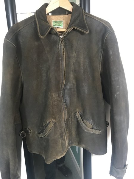 Levi's Vintage Clothing 1930s Leather Jacket