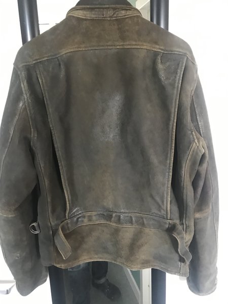 Enjoying Death' Levi's Vintage 1930s Leather Jacket - Skyfall