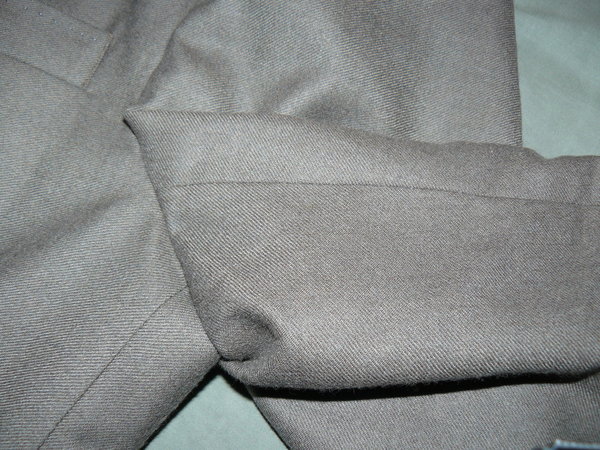 Taupe Sport Coat Sleeeve Seam.JPG