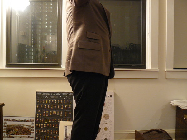 Taupe Sport Coat in Action Side.JPG