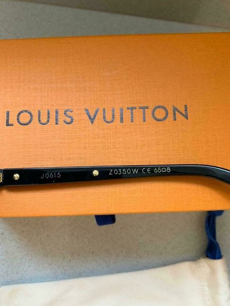 Louis Vuitton Sunglasses real vs fake. How to spot counterfeit Loui V eye  wear 