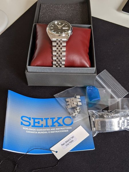 SEIKO (Seiko 5) SNXS79K Automatic on Jubilee | Styleforum
