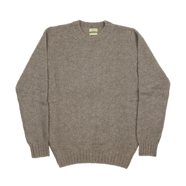 De Bonne Facture Fall Winter 2021 FW21 Made in France pecora nera undyed wool crewneck sweater...jpg