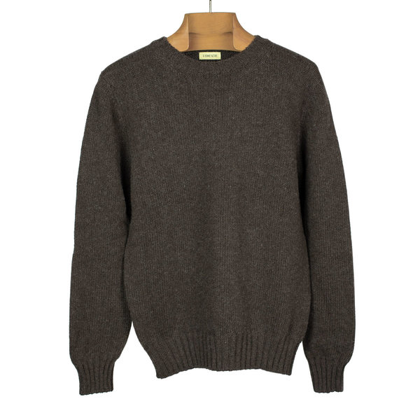 De Bonne Facture Fall Winter 2021 FW21 Made in France undyed wool crewneck sweater (7).jpg