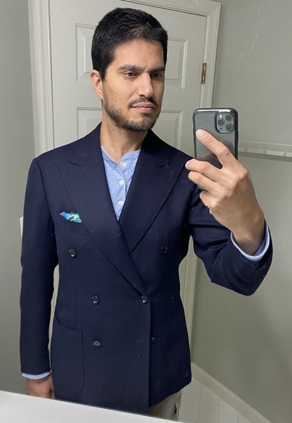 Ring Jacket Navy Blazer Balloon Wool_mirror.jpg