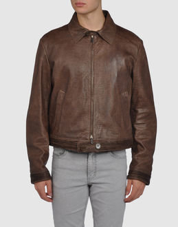 Emporio Armani Leather outerwear