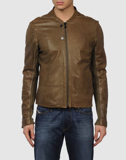 Diesel Leather outerwear