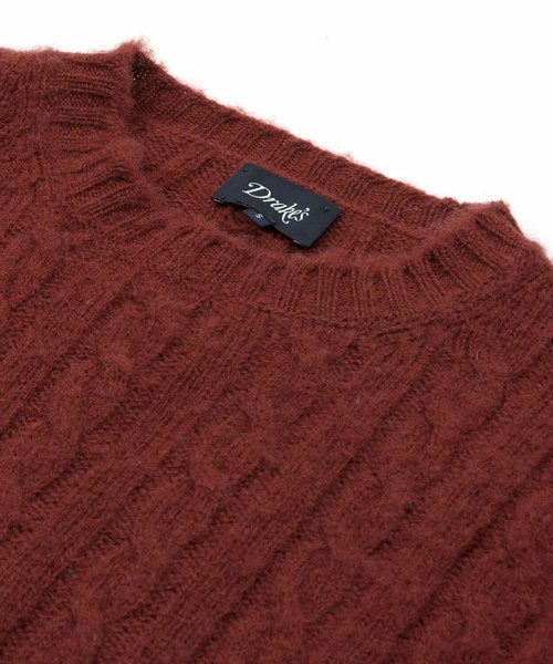 Drake's Cable Knit Rust 2.jpeg