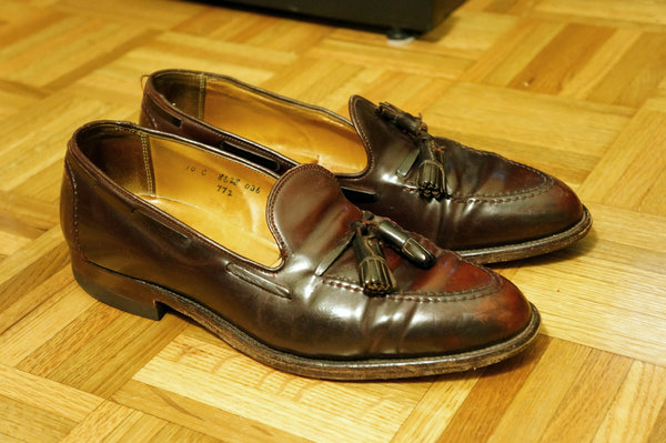 alden brooks brothers tassel loafers