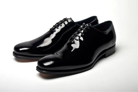 Tim Little Rollin & Tumblin black patent leather